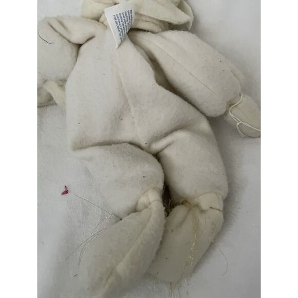 Christmas Snowman Bendable Scarf Cream 14" Plush ⛄️🧣 🎄 - Picture 9 of 13